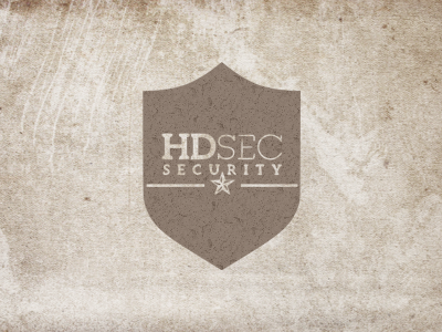 HDSec logo (first proposal) branding logo