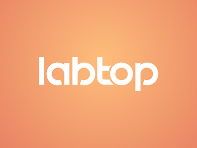 Labtop logo development logo software