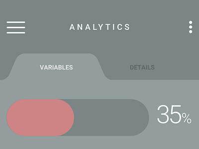 Upos Analytics Mobile Dashboard v2 analytics charts dashboard mobile tabs