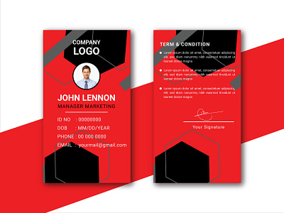 IDcard Design brandidentity branding design designer graphic idcard idcard design illustration logo vector