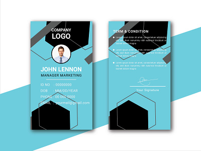 IDcard Design brandidentity branding design designer graphic idcard idcard design illustration logo vector