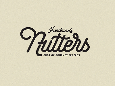 Nutters Logotype andrew footit branding identity logo logotype nuts spreads typography