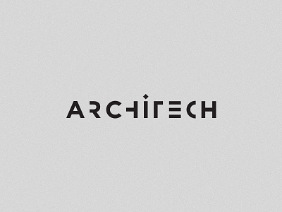 Architech Logo architecture brand branding identity interior logo logotype