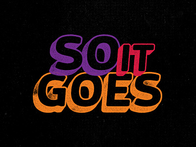 So It Goes - Over App