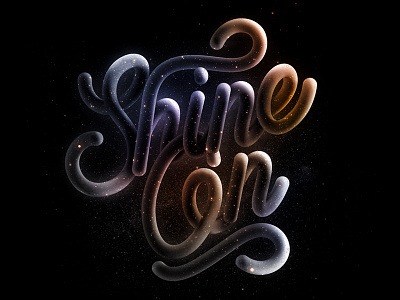 Types Of Motivation - Shine On illustrator light photoshop typography