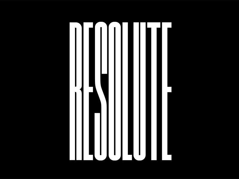 Resolute by Andrew Footit on Dribbble