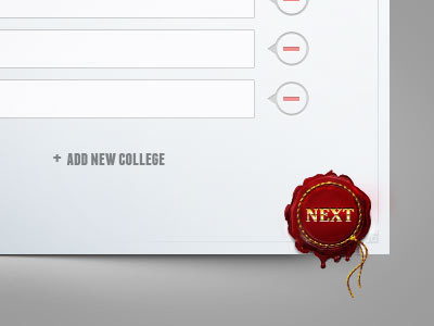 College Pick app illustration web website