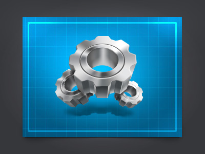 FreePSD Gear free gear icon psd