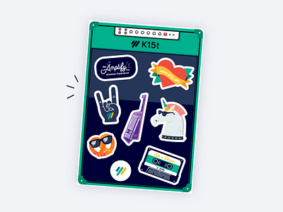 K15t stickerpack for Atlassian Summit 2019