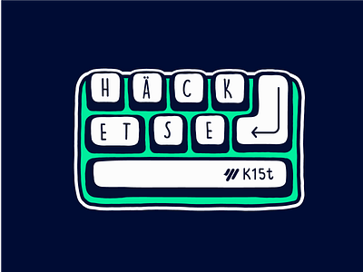 K15t Hacketse Hackathon Logo developer hacker hacketse retro software
