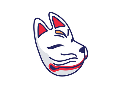 Kitsune Mask branding graphic design logo ui