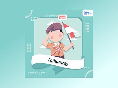 Indonesian Pramuka Day Flat Illustration