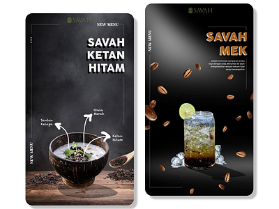 #Project : New Menu Poster | Savah Hidden Glamping & Eatery