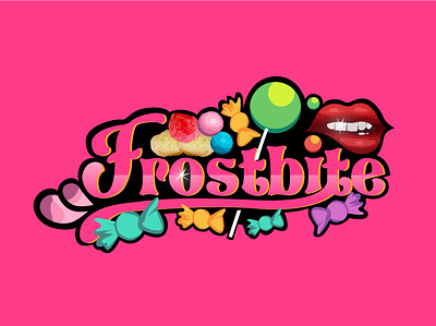 Frostbite logo design 3d animation branding graphic design logo motion graphics ui