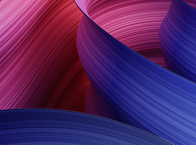 Landscape 3d 3dart abstract blender colorful displacement wave
