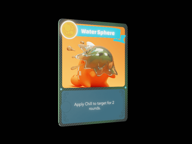 Water Sphere tradingcard