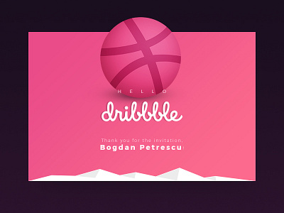 Hello dribbble