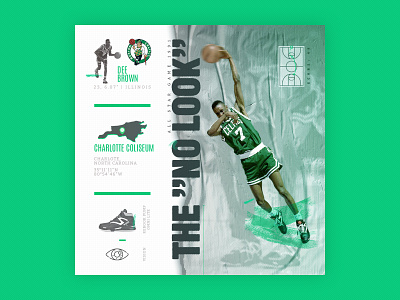 the dee brown's no look dunk all star basketball dee brown design graphic design infographic nba