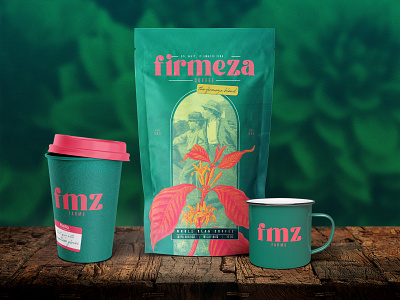 firmeza coffee branding coffee design graphic design package