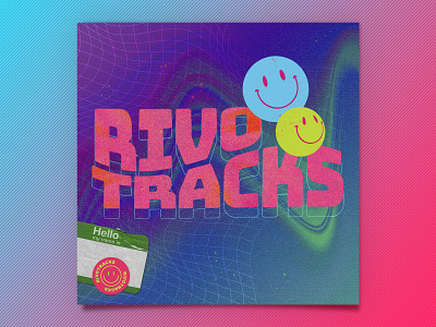 rivotracks branding design graphic design house music logo music rave techno