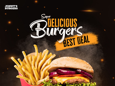 Burger Design fast food graphic design