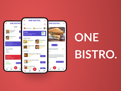 Online Food Delivery App – One Bistro