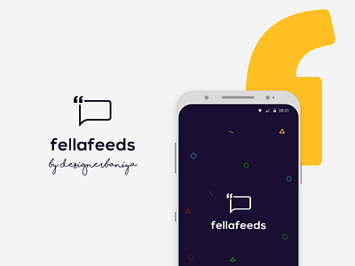 Fellafeeds Mobile App UI android app application design doodling feedback fellafeeds uidesign uiux