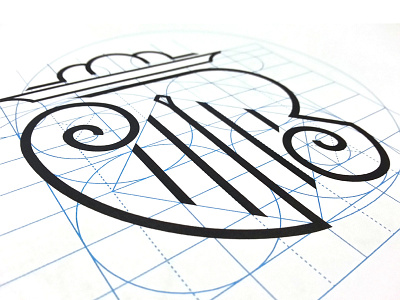 VR Logo design art building icon logo logotype pilar roma roman rome symbol