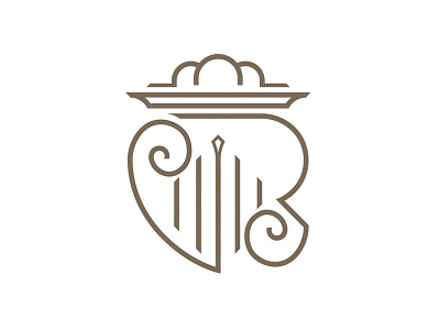 Villa Romana Shopping icon logo pilar roma rome symbol villa