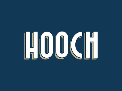 Hooch Logo Design by Nick Else on Dribbble