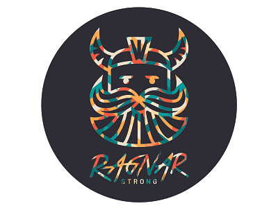 Ragnar Strong Logo-Coaster