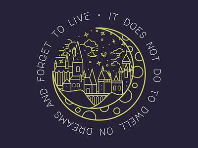 Hogwarts Logo Art