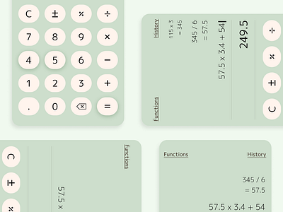 Daily UI 004 - Calculator design graphic design ui ux