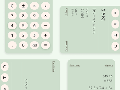 Daily UI 004 - Calculator