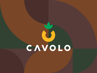 Cavolo branding cabbage carrot cavolo color customer design farm food foodie fresh icon illustration logo monogram type vector vegetable