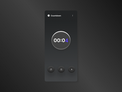 ✨ Daily UI Challenge Day 14 - Countdown Timer