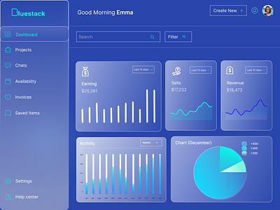 ✨ Daily UI Challenge Day 18 -  Analytics Chart