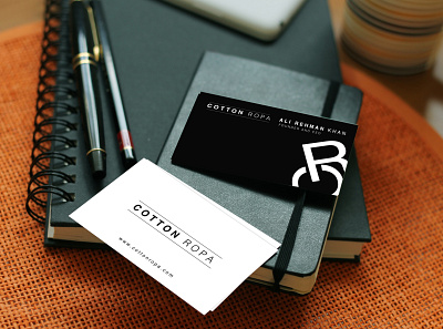 Cotton Ropa Business Card Mokcup business card design coporate identiy mockup