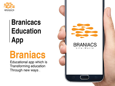 Braniacs Educational App UI/UX Design Mokcup