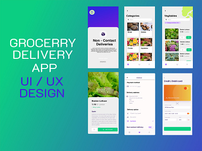 Grocery App Ui/Ux Design Mockup by Ali Rehman Khan ( Graphic / Brand ...