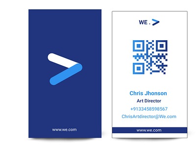 We Vertical Business Card Design for my US Based Client business card design corporate branding corporate identity