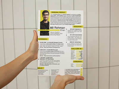 My Personal Graphic Design CV Design . cv design graphic design graphic designer cv resume design