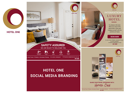 Hotel One 3 Star Luxury Hotel Social Media Branding