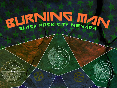 Burning Man 2020 TicketDesign by Brian de la Cruz