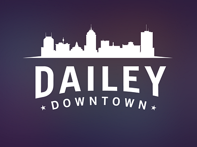 Logo - Dailey Downtown Fundraiser adobe illustrator dailey design downtown fundraiser illustration logo vector