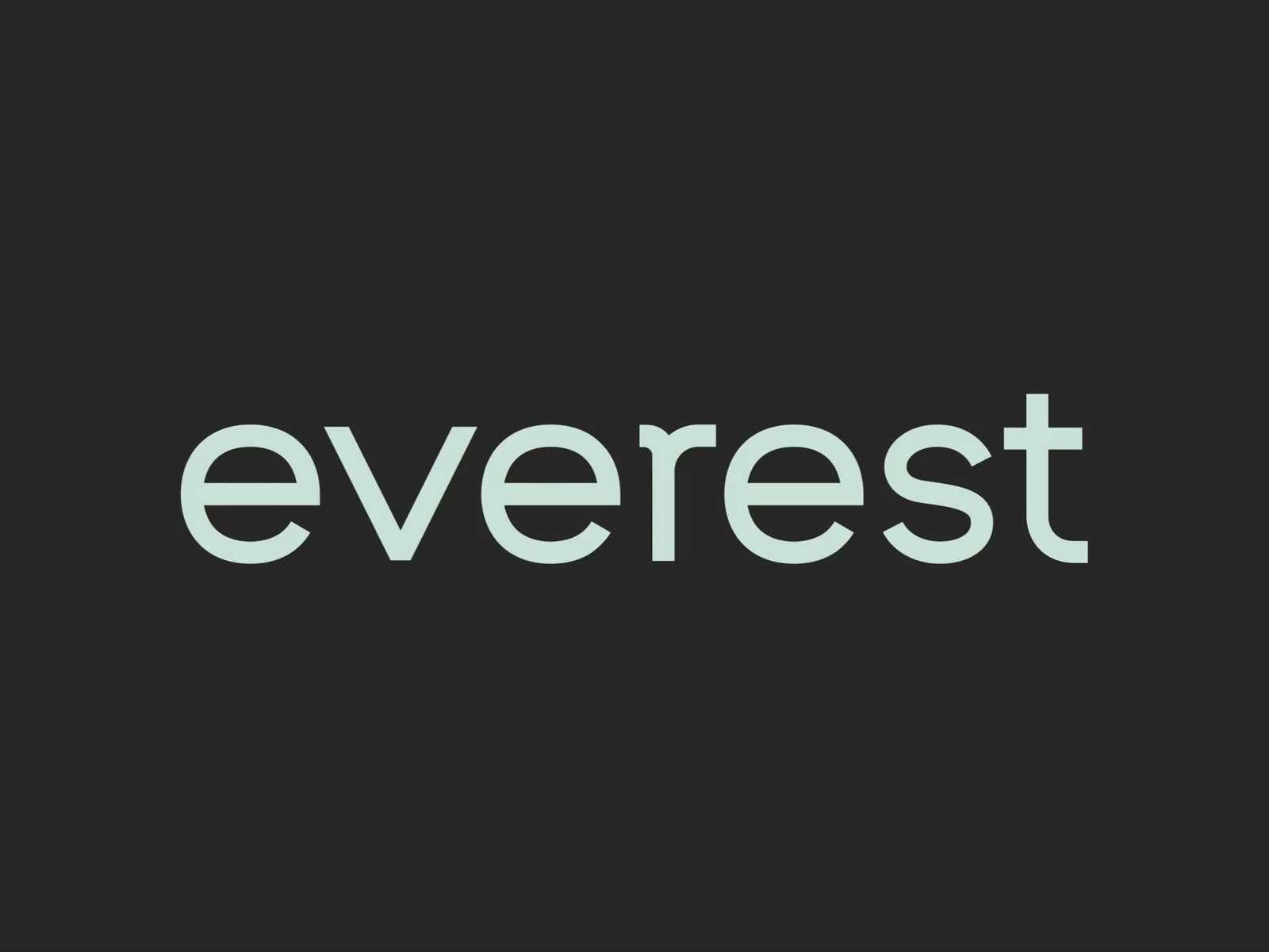 Everest Wordmark by Petr Knoll for OFF MENU on Dribbble