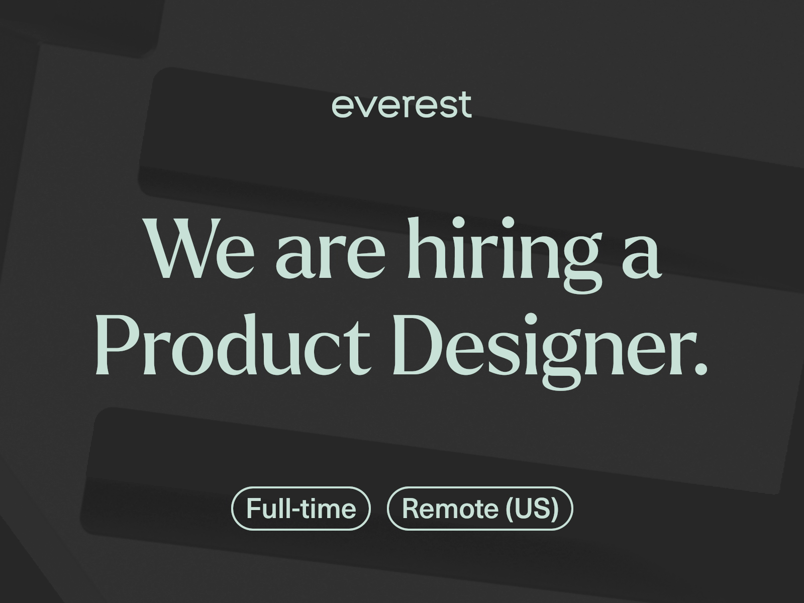 We're Hiring a Product Designer. by Petr Knoll on Dribbble