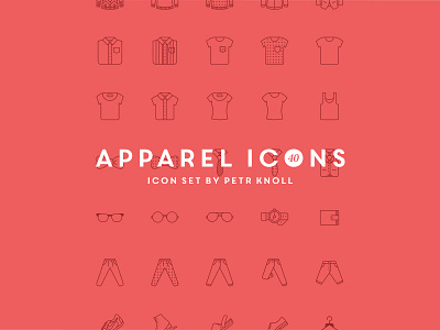 40 Apparel Icons apparel fashion icon icons iconset illustration