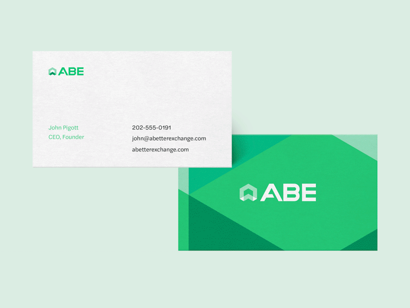 Abe Branding Shots blockchain crypto trading exchange logotype logo branding