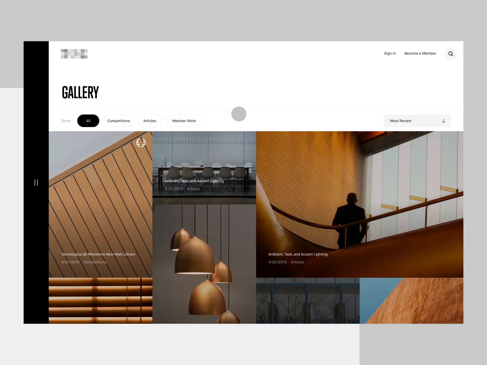 Gallery Interaction By Petr Knoll For Off Menu On Dribbble